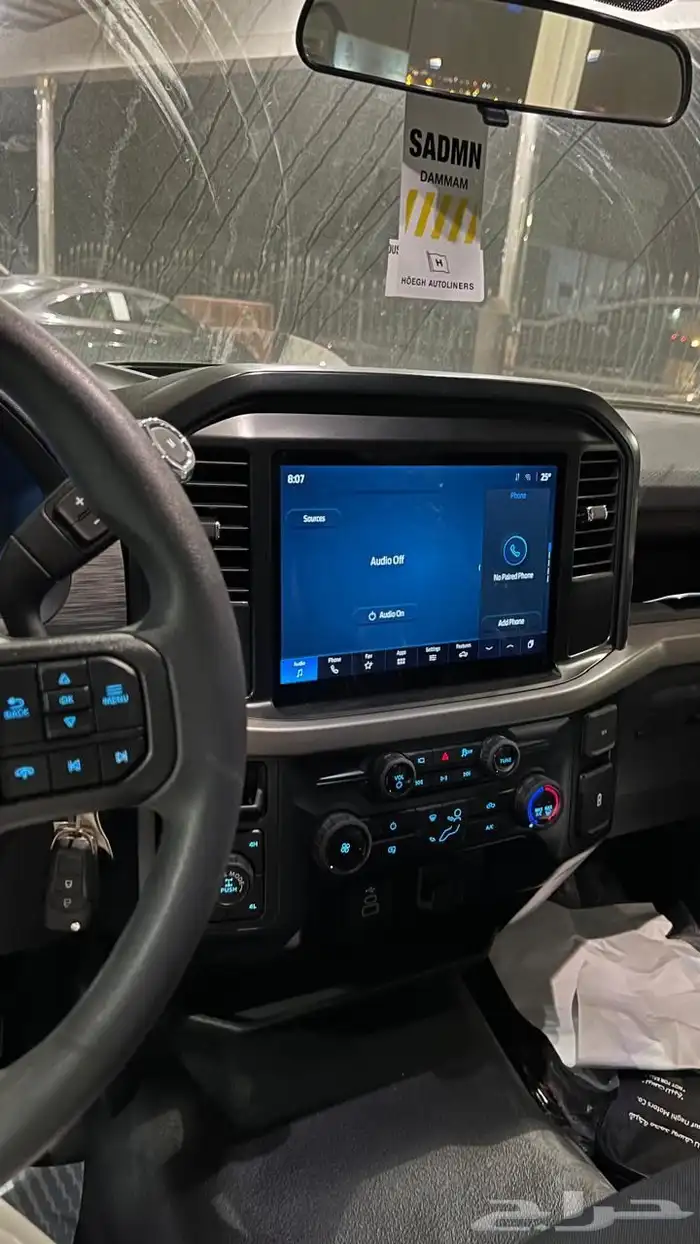 فورد غماره F150 2025 سعودي اسود اصفاار 8سلندر 6