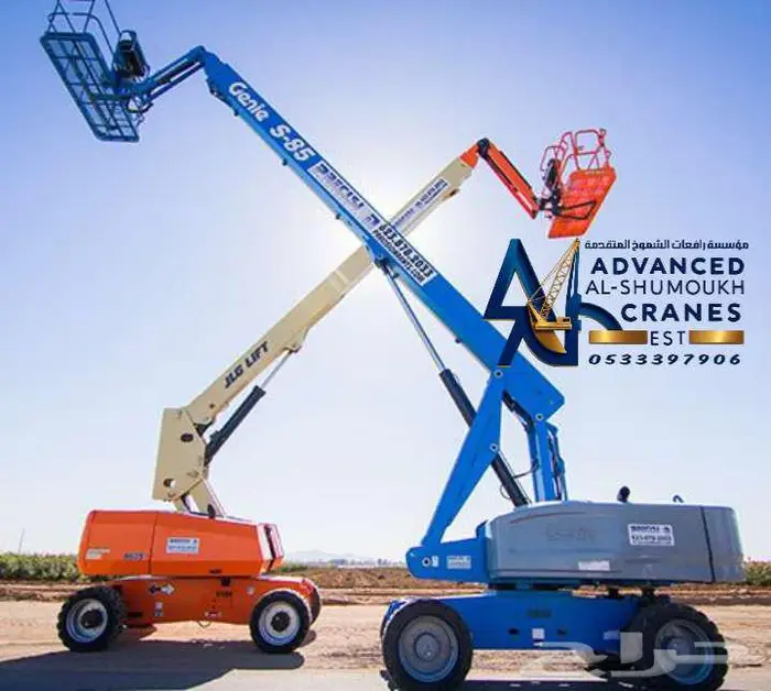 سيزر لفت للايجار   مان لفت للايجار scissor lift for rent 2