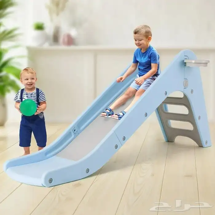 زحليقة بلاستيك فايبر للاطفال بالحجم الوسط - زحليقه اطفال 17