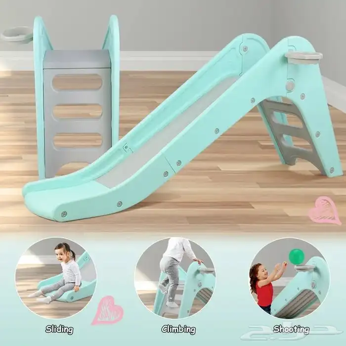 زحليقة بلاستيك فايبر للاطفال بالحجم الوسط - زحليقه اطفال 2