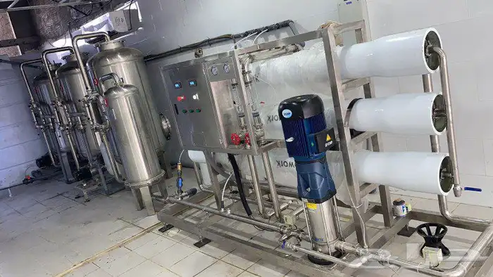 محطات ومكائن تحلية وخطوط تعبئة 1
