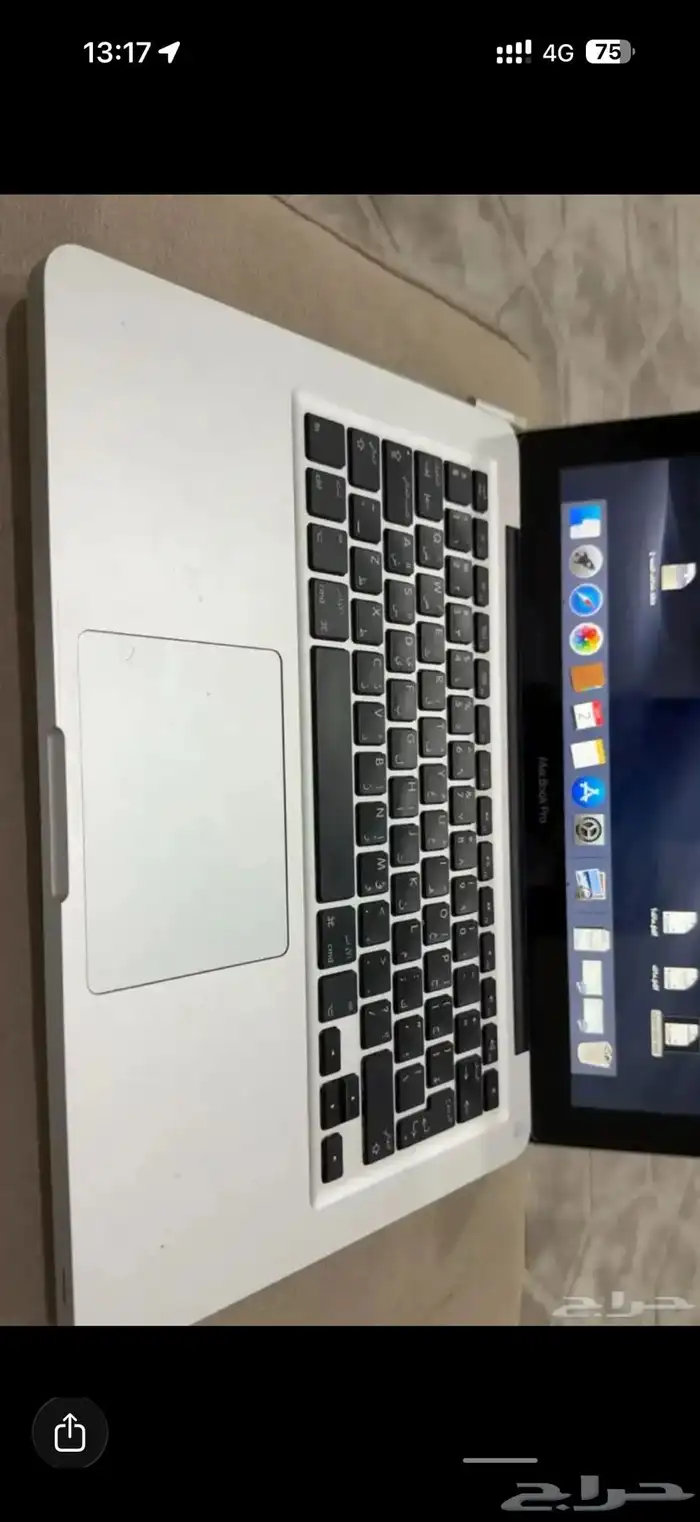 لاب توب ابل ماك برو للبيع او البدل باايباد 6