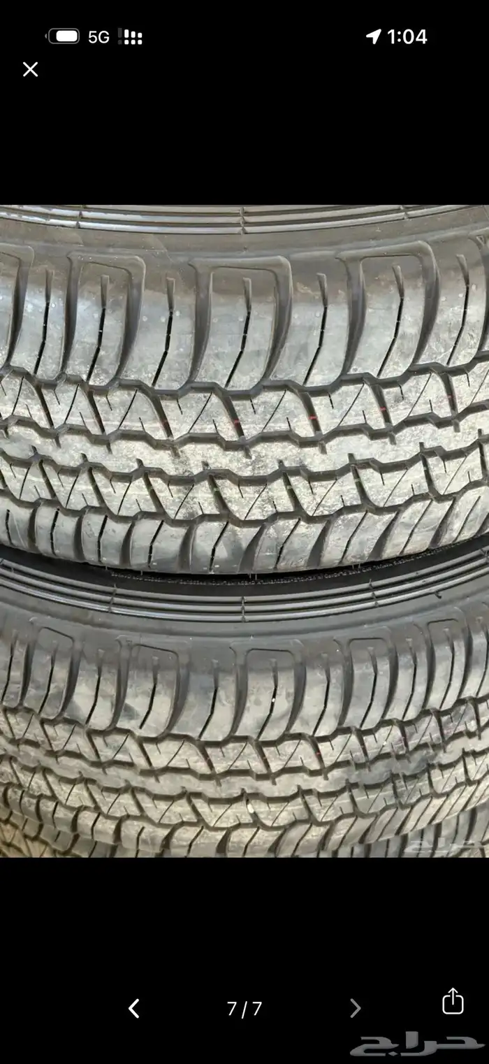 كفرات دنلوب مقاس 18 وجنوط 1
