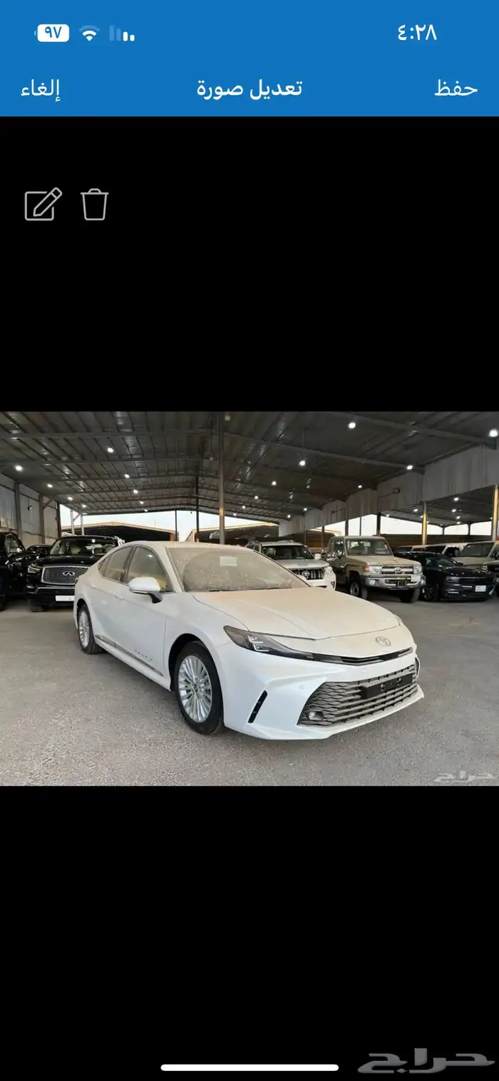 كامري LE فل كامل سعودي 2025 ابيض 2