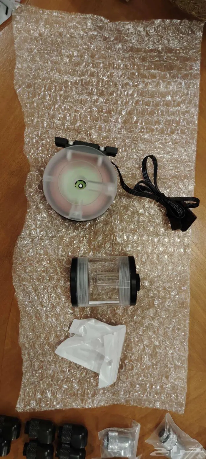 تركيب تبريد مائي مفتوح watercooling pc كمبيوتر 13