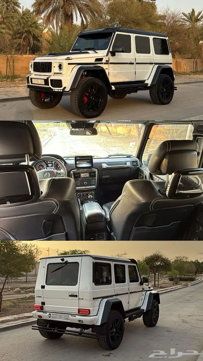 مرسيدس جي كلاس 4x4 اصلي وارد جفالي 5