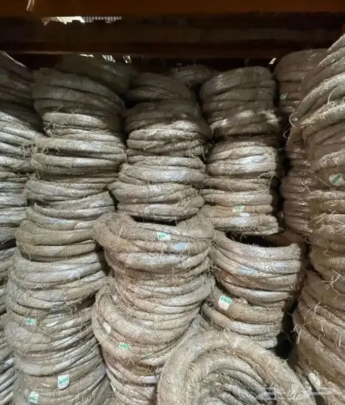 سلك تربيط مجلفن 22 ملي 6 كيلو وزن حقيفي 0