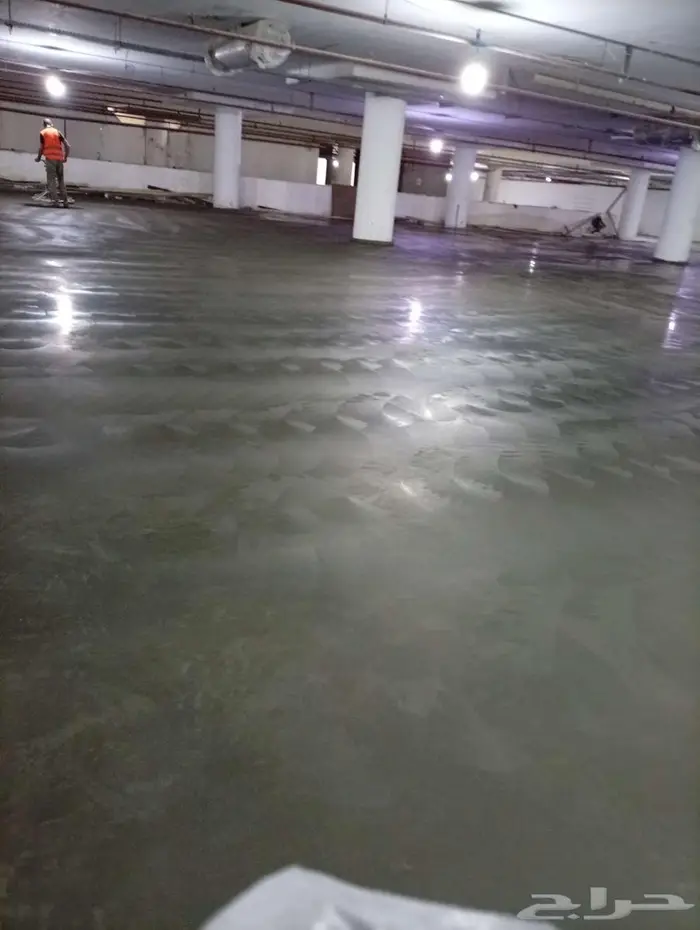 الخرسانة المطبوعة صبة مروحة السعودية ديكور الاحديق 0