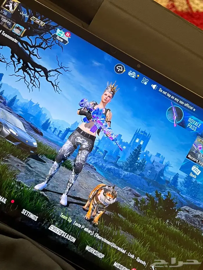 حساب ببجي للبيع 2