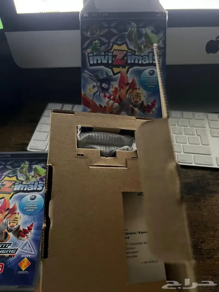 كاميرا PSP مع لعبة invizimals 1