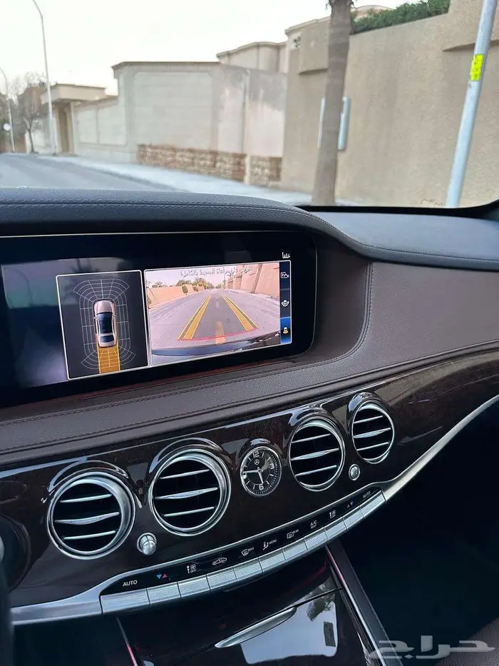 مرسيدس بنز S450 أسود 2020 عداد 80 ألف بحالة الوكالة. 41