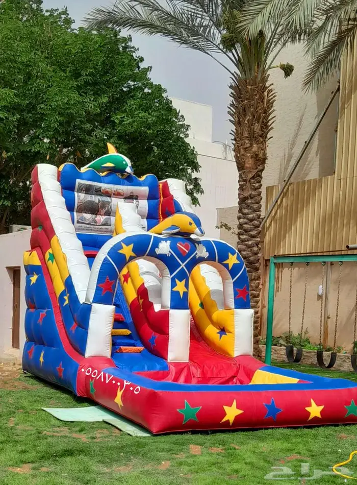 تاجير نطيطات الرياض...نطيطات الرمال ملعب صابوني زحاليق 0