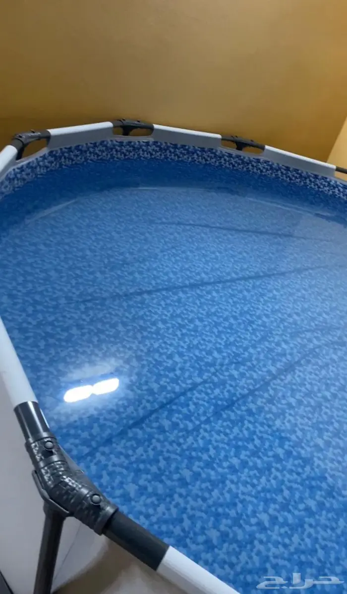 للبيع مسبح عرضه 5 وارتفاعه متر .. استخدام مرتين 2