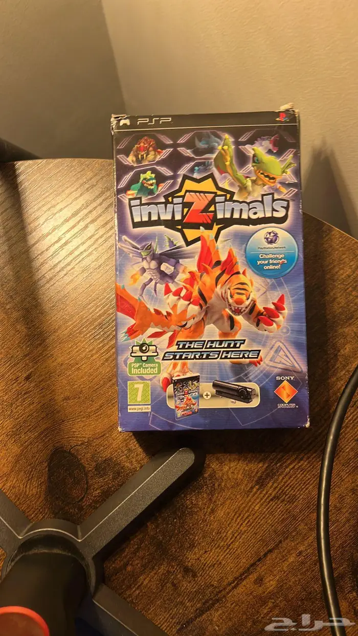 كاميرا PSP مع لعبة invizimals 0