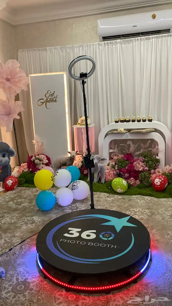 فوتو بوث 360للتصوير والاحتفالات 2