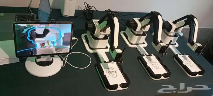 ربوت رسم كاركتيري باستخدام تقنية ai 0