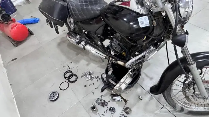 صيانة وقطع غيار واكسسوارات الدراجات الهندية والصينية 8