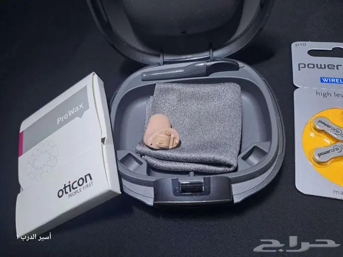 سماعة اذن طبية صغيرة Oticon ( نظيفة جدا استخدام امريكي ) 0