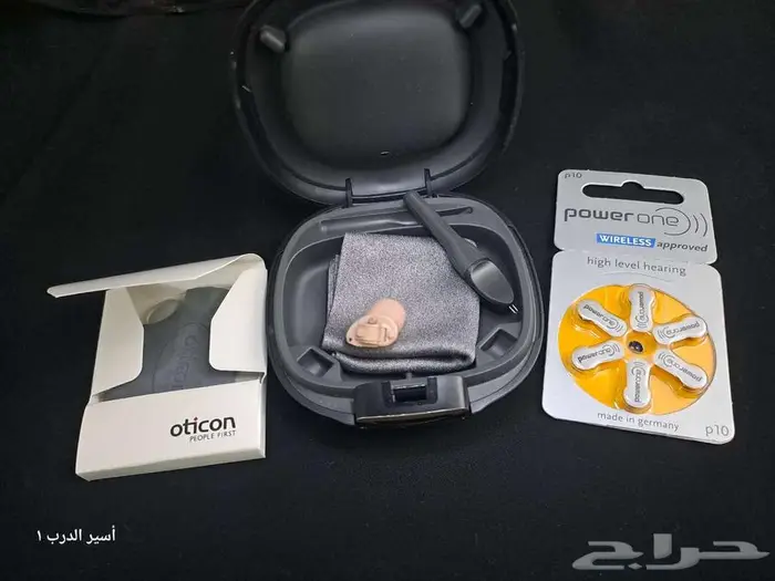 سماعة اذن طبية صغيرة Oticon ( نظيفة جدا استخدام امريكي ) 3