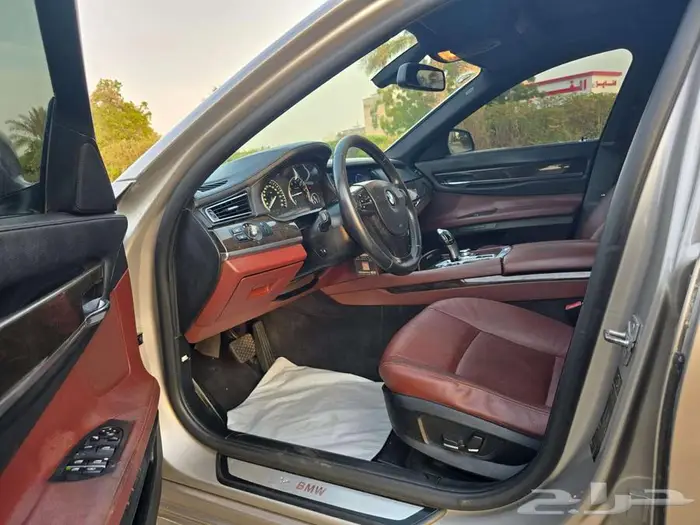 بي ام 730 موديل 2012 فل كامل دخول ذكي تشغيل بصمة 7