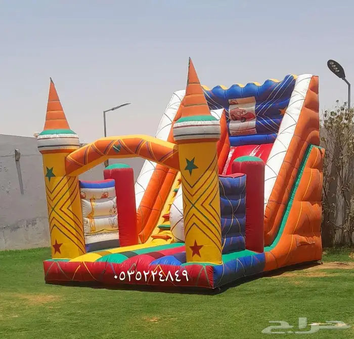 تاجير نطيطات الرياض...نطيطات الرمال ملعب صابوني زحاليق 3