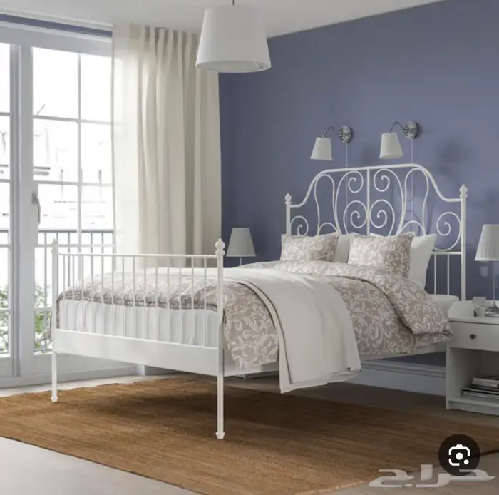 سرير ايكيا نفرين (وتم تصغيره لنفر ونص) 0