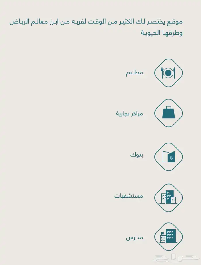دور جديد للبيع بحي الياسمين (مشروع أسس) 9