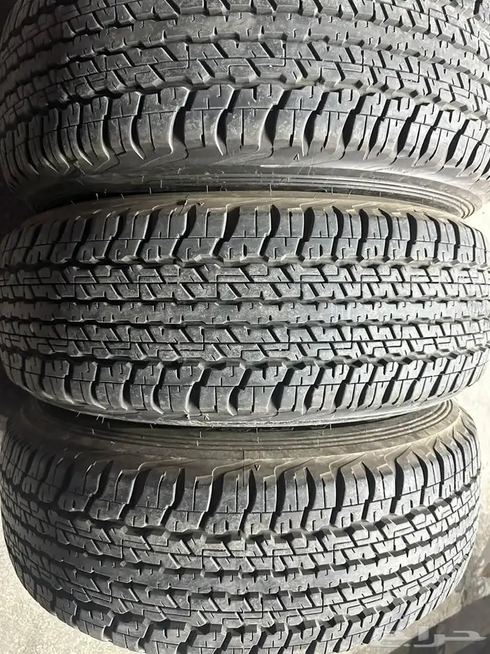 كفرات دنلوب افجي وكاله مقاس 265 70 17 13