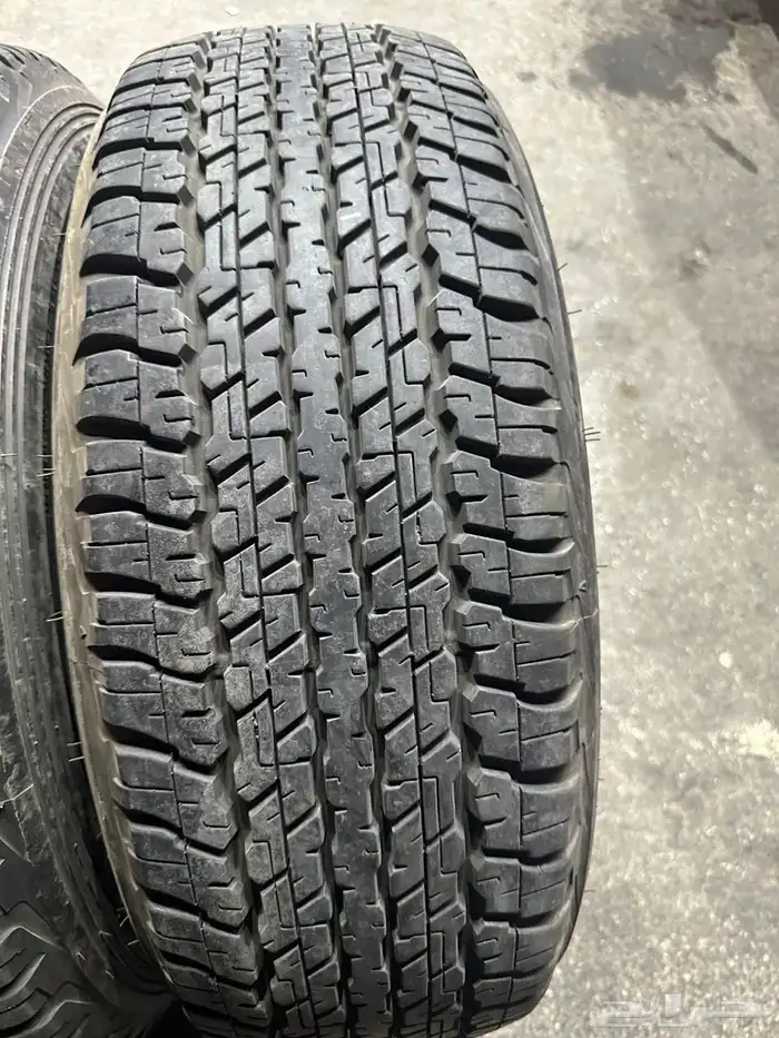 كفرات دنلوب افجي وكاله مقاس 265 70 17 1