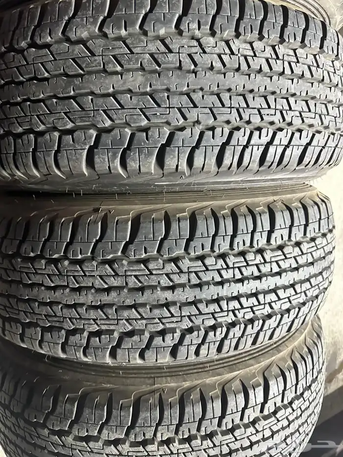كفرات دنلوب افجي وكاله مقاس 265 70 17 6