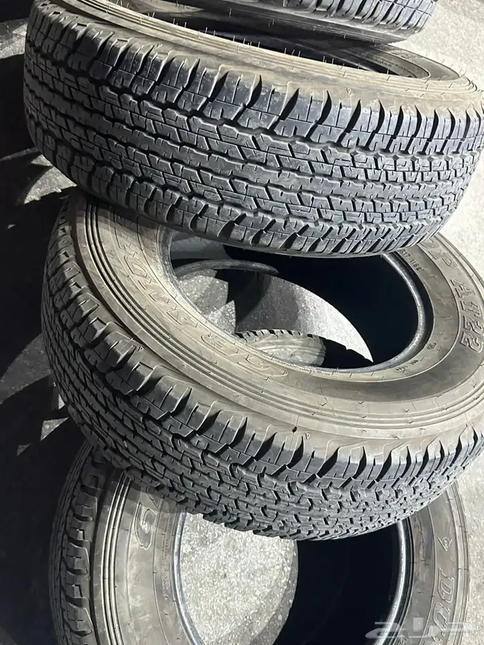 كفرات دنلوب افجي وكاله مقاس 265 70 17 12