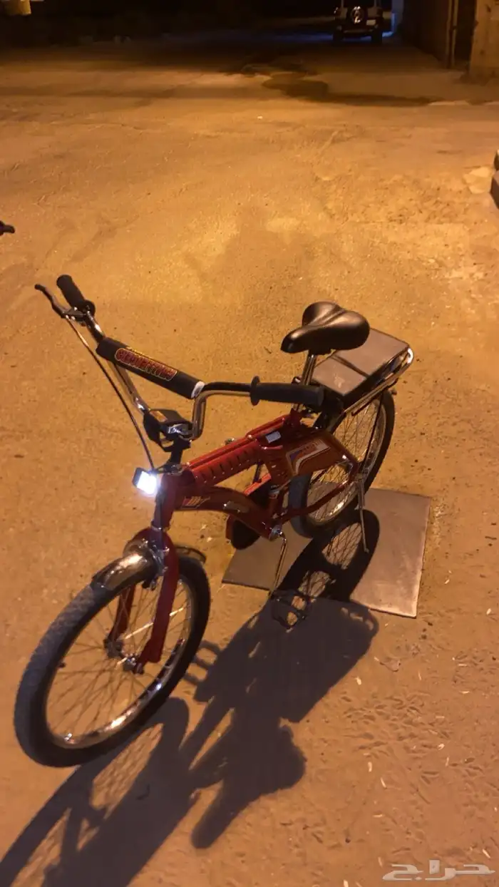 سيكل رامبو عنابي علا السوم 1