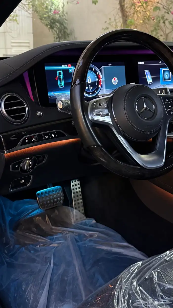 واصل حديث مرسيدس S560 2018 رياضي فل نظيف تم البيع 10