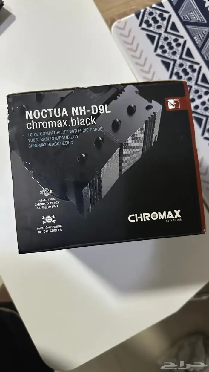 Noctua NH-D9L chromax.black cpu cooler 0