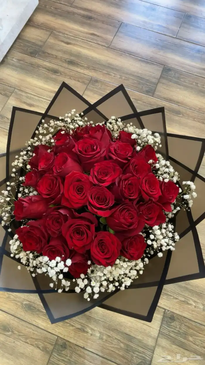 باقه 100 ورده احمر 2