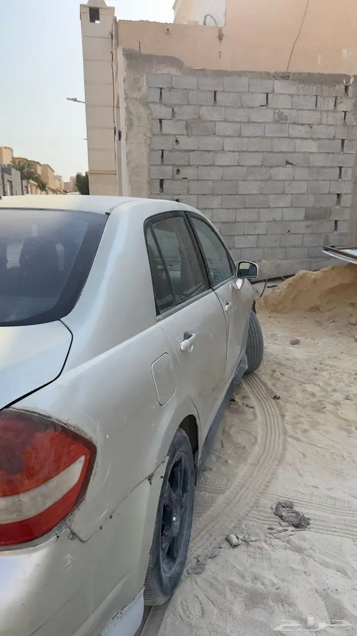 نيسان تيدا للبيع 2006 منتهي فحص واستماره 4