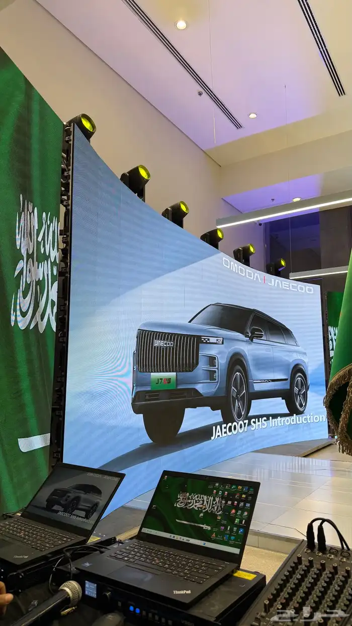 تدشين براند تدشين سيارات شاشات ايضاءة مسرح سماعات ستيج 0