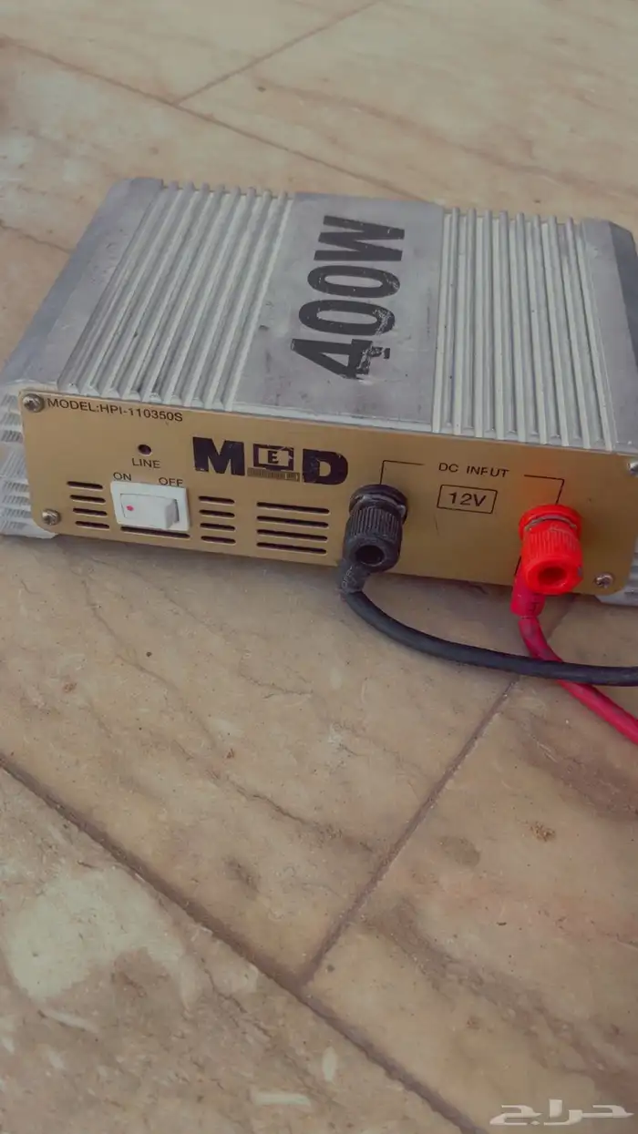 محول بطاريه من 12V إلي 400W 1