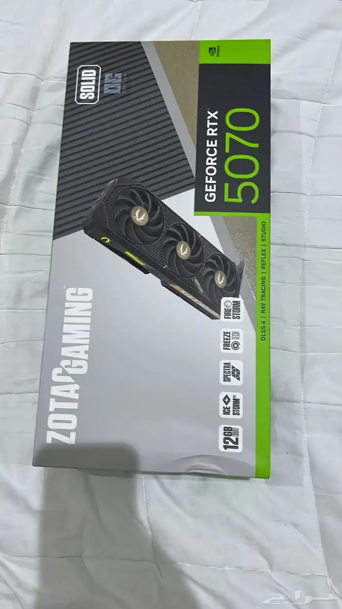 كرت شاشة RTX5070 12GB للبيع 1