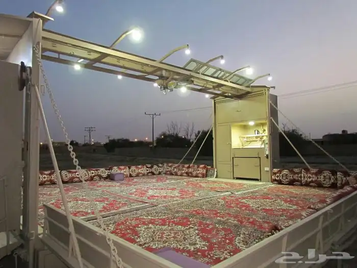 دكة مجلس متكامل مقطورة 9