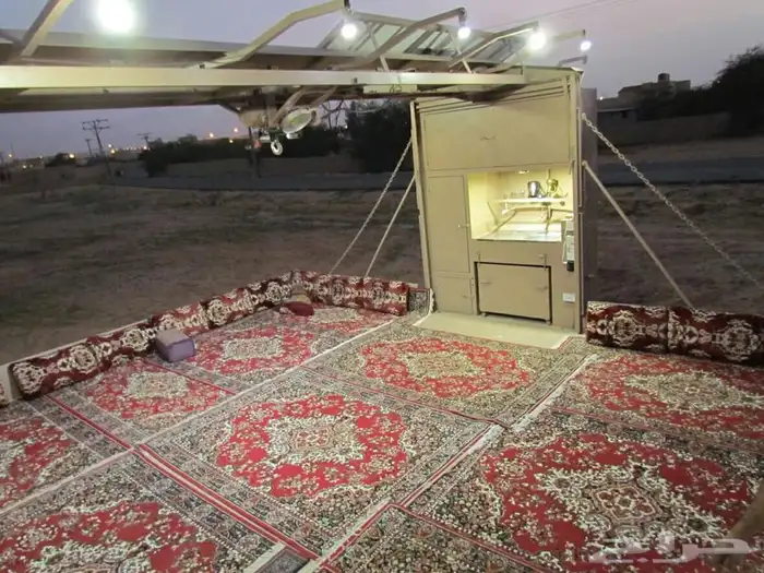 دكة مجلس متكامل مقطورة 3