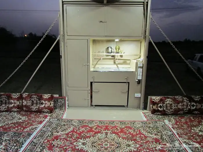 دكة مجلس متكامل مقطورة 1