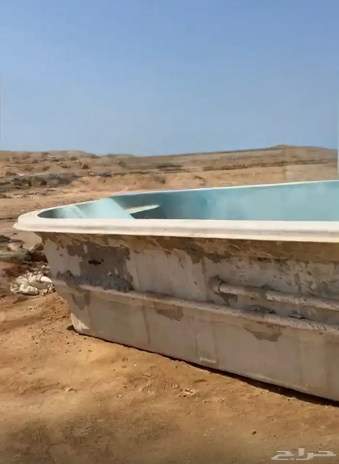 مسبح فيبر جلاس مستعمل 3