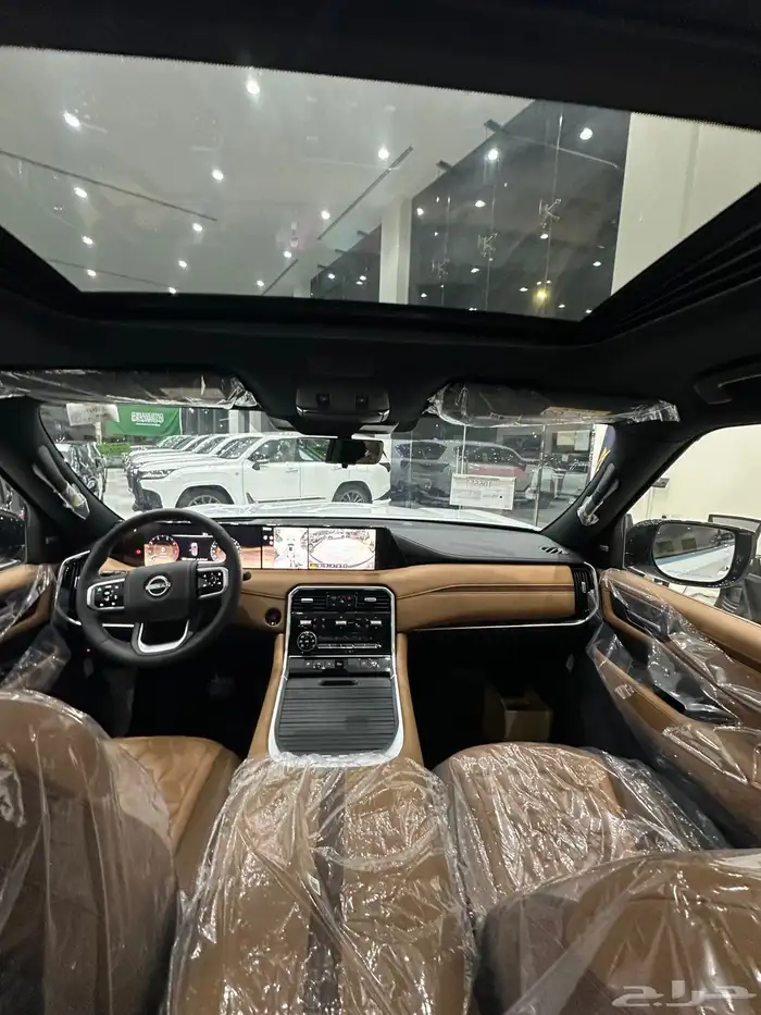 نيسان باترول بلاتينيوم تربو سقف اسود 2026 8