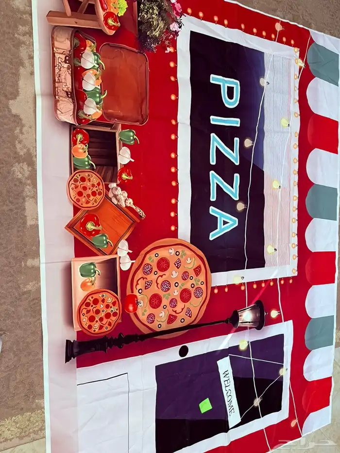 مستلزمات ورشة أطفال للبيتزا و البانكيك 0