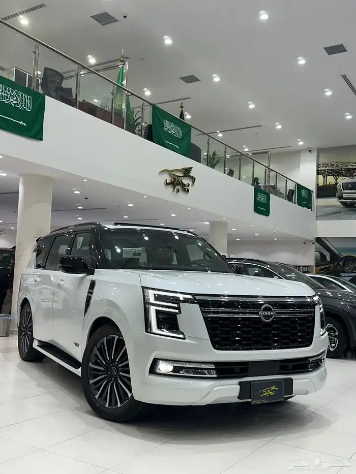 نيسان باترول بلاتينيوم تربو سقف اسود 2026 0