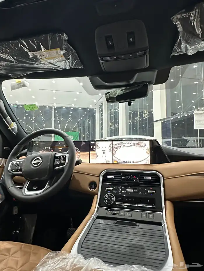 نيسان باترول بلاتينيوم تربو سقف اسود 2026 7