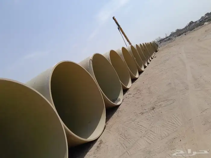 فيبر جلاس مواسير ووصلات وجلب وأكواع وتيهات 23
