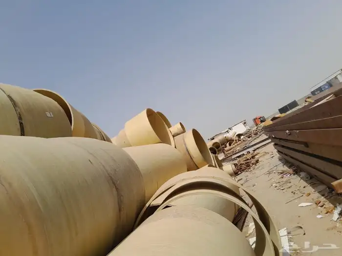 فيبر جلاس مواسير ووصلات وجلب وأكواع وتيهات 19