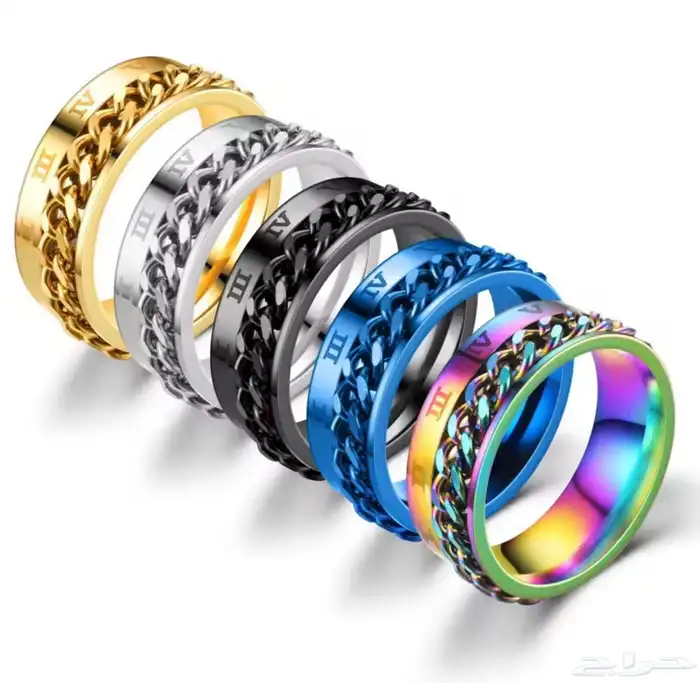 تشكيلة إكسسوارات رجالية خواتم موديلات حديثة وجديدة 45